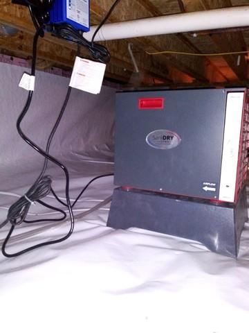 Crawl Space Dehumidifier