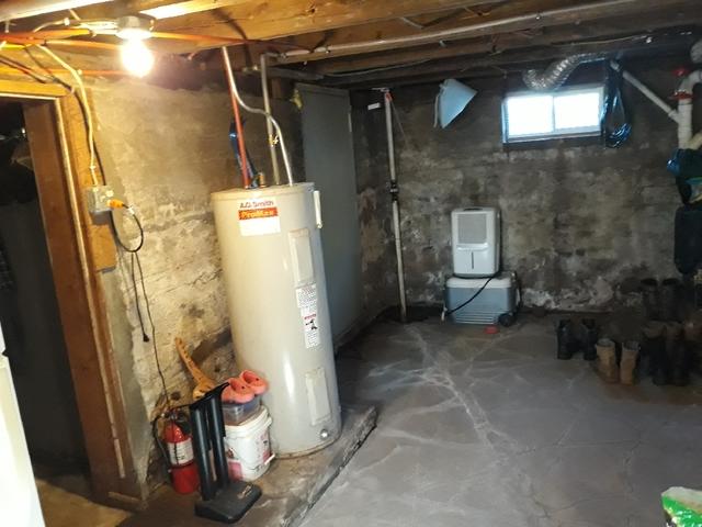 Cracked Basement Slab Seeps Water