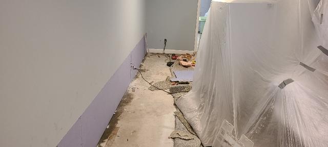 Wall Restoration in Progress