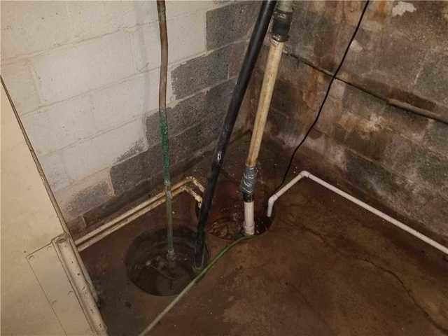 Existing Sump Pump System