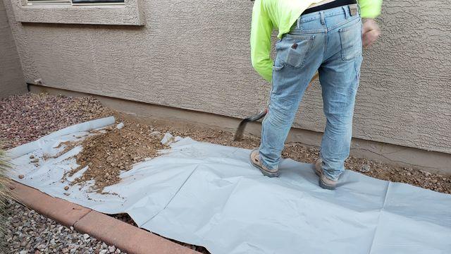 Removing the Landscaping
