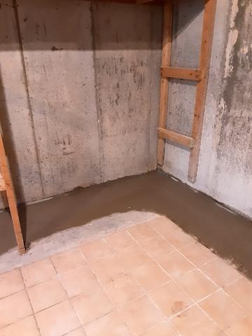 Basement Floor Drainage System