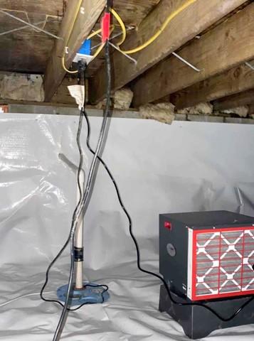 Crawl Space Waterproofing