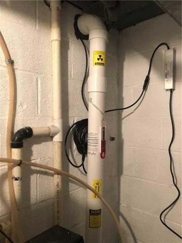 Radon Pipe