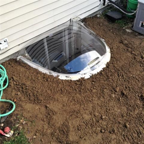 Egress Window Well Installed in Pleasant Ridge, MI