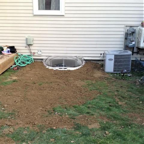 Egress Window Well Installed in Pleasant Ridge, MI