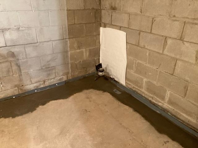 WaterGuard® Installed Around Basement Perimeter
