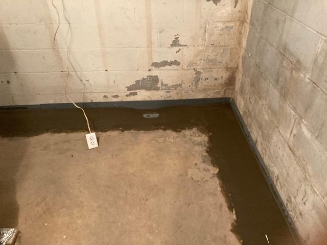 WaterGuard® Around the Basement Perimeter
