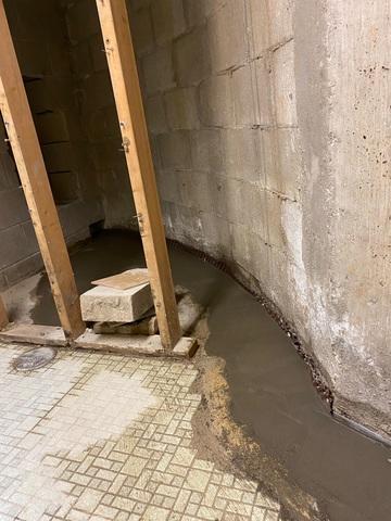 WaterGuard® Surrounds Entire Basement in Hibbing, MN