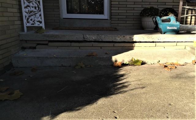 Concrete Walkway Lifted & Leveled in Grand Blanc, MI