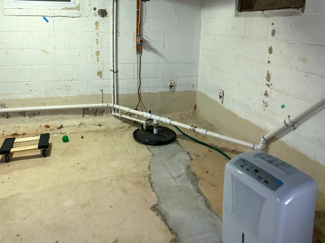 Old Sump Pump