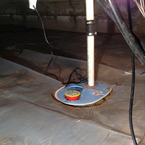 Crawl Space Sump Pump Installed in Temperance, MI