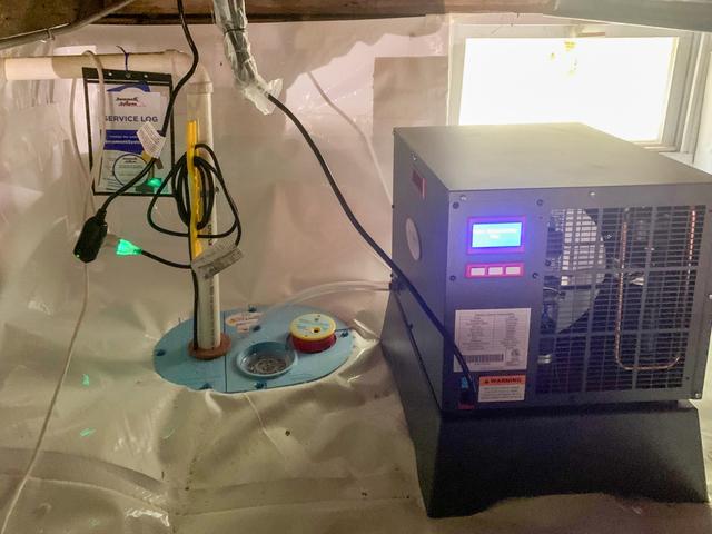 SmartSump & Sedona Dehumidifier