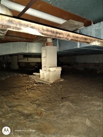 Wet Crawl Space Waterproofed & Encapsulated in Chesterfield, MI