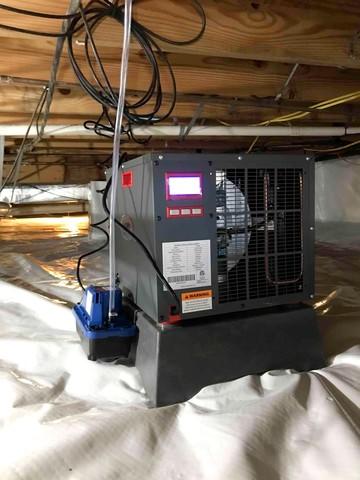 Crawl Space Dehumidifier