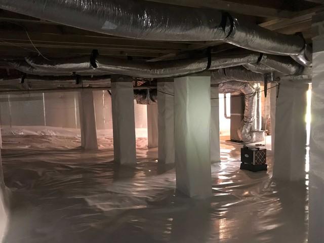 Sealed Encapsulation Crawl Space