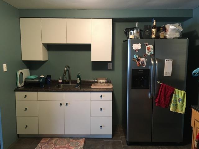 View of cabinets