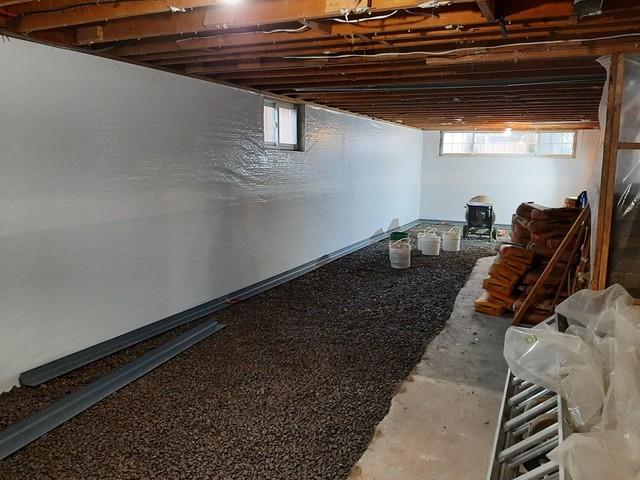 Floor is ready for cement
