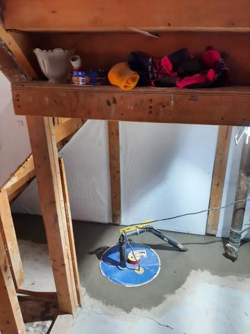 Installed Sump
