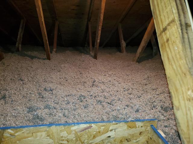 <p><span data-contrast="auto">Cellulose insulation goes beyond R-value because it also reduces air infiltration and convection more effectively than fiberglass, which further enhances its insulation properties. In fact, studies have shown that cellulose insulation can reduce airflow by as much as 30% when compared with other products. With the attic air sealed and properly insulated,&nbsp;</span><span data-ccp-props="{">this happy homeowner now has a more comfortable home.&nbsp;</span></p>