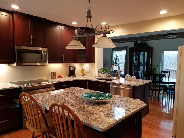 <p>Full kitchen remodel completed</p>
