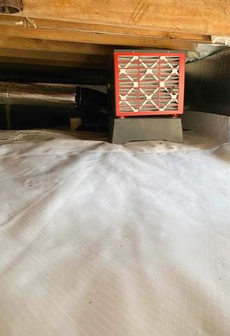 Crawl Space Dehumidifier
