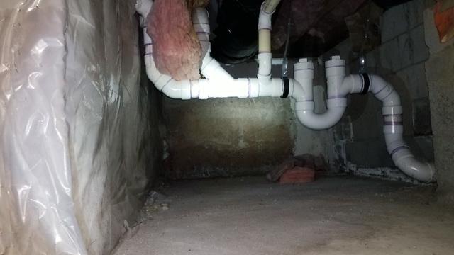 Crawl Space Before