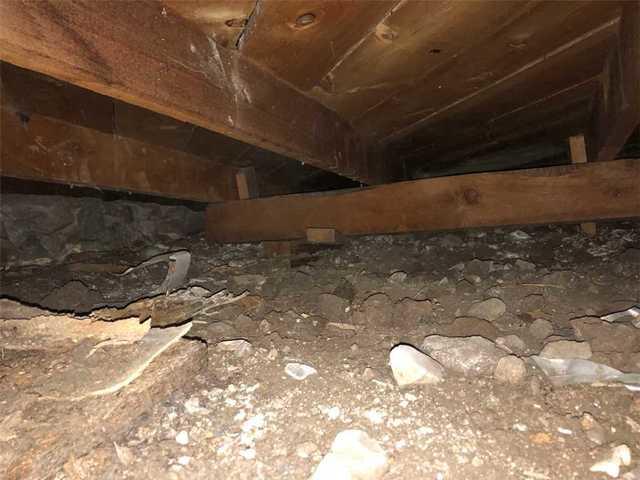 Crawl Space Before