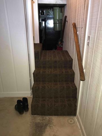 Water Seepage around Staircase
