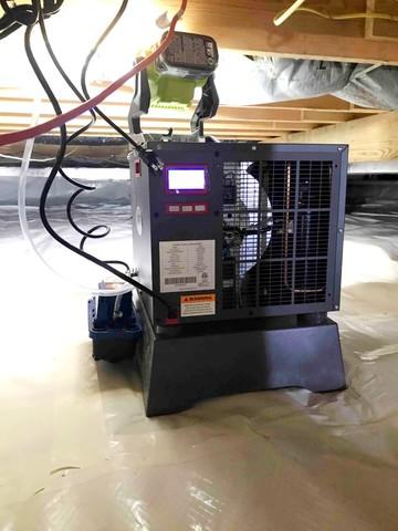 Crawl Space Dehumidifier