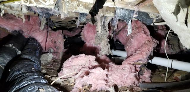 Ineffective Insulation in Crawl Space