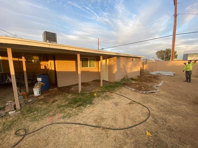 Pier Installation - Work Area