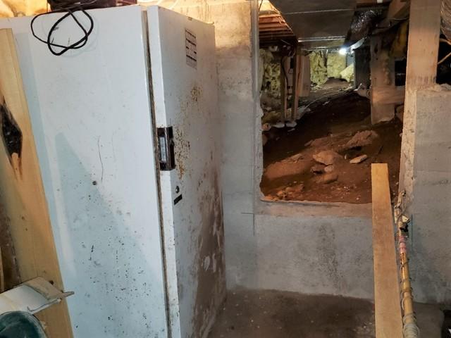 Crawl Space Entrance in Luck, WI