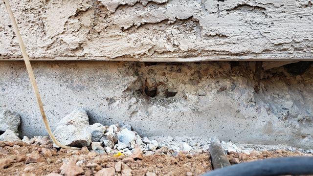 Removing Crumbling Concrete