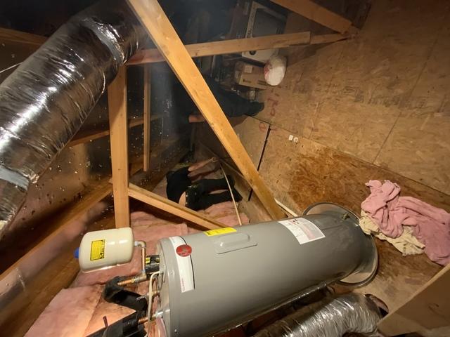 Water Heater Leak- Water Removal