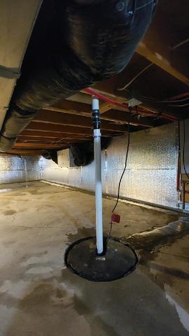 Existing Sump Pump