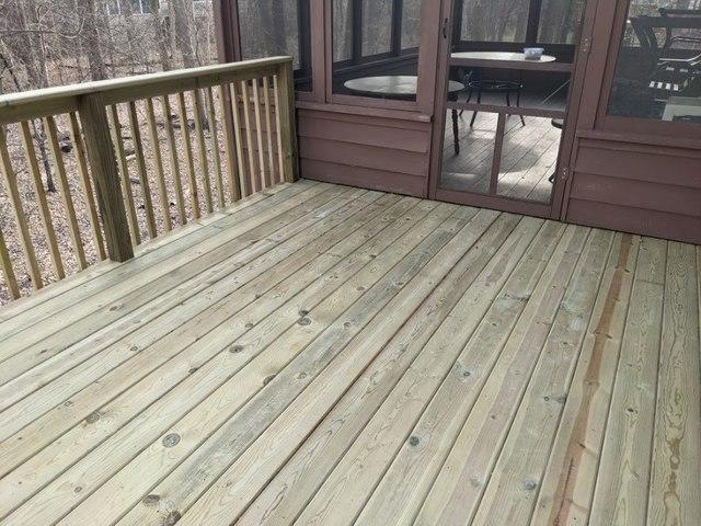 Deck floor