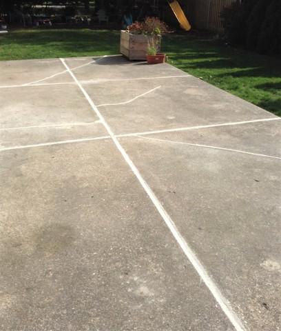 Cracked Concrete Porch Sealed & Leveled in Auburn Hills, MI