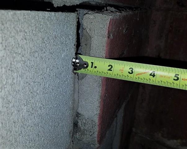 Severely Damaged Foundation at Risk of Collapse in Flint, MI