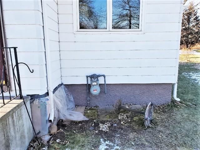 Exterior Foundation Cracked