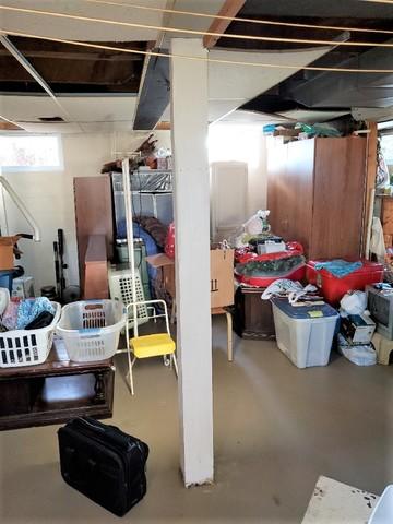 Failing Basement Supports in Superior, WI