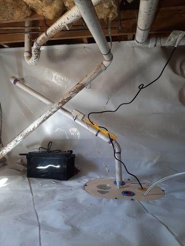 CleanSpace Liner & TripleSafe Sump Pump