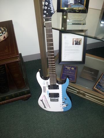 Even a guitar is branded - how great!