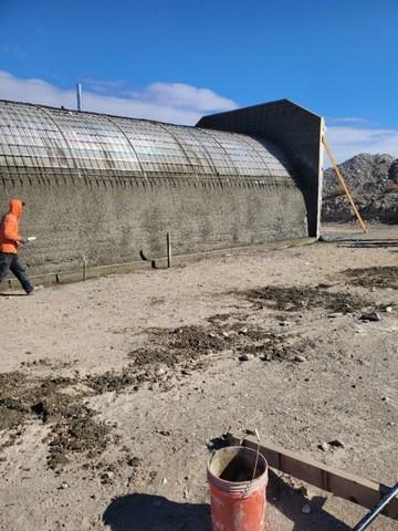 Partial Progress Shotcrete-Fernley, NV