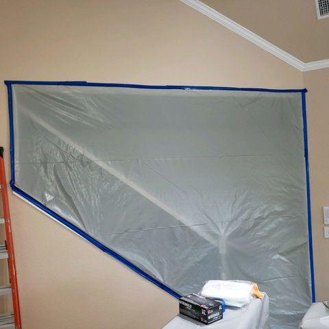 During Mold Remediation