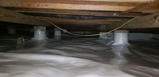 After Crawl Space Remediation