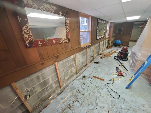 Removing Wood Structure