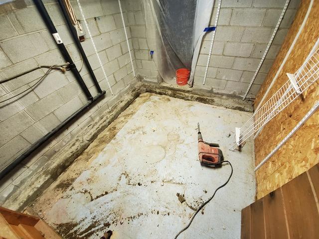 Wide Angle Of The Storage Room