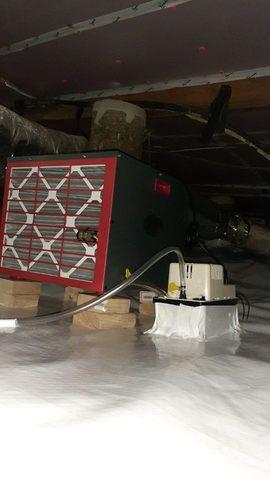 After Crawl Space Remediation