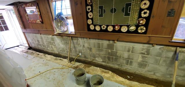 Right Wall Trench Dug